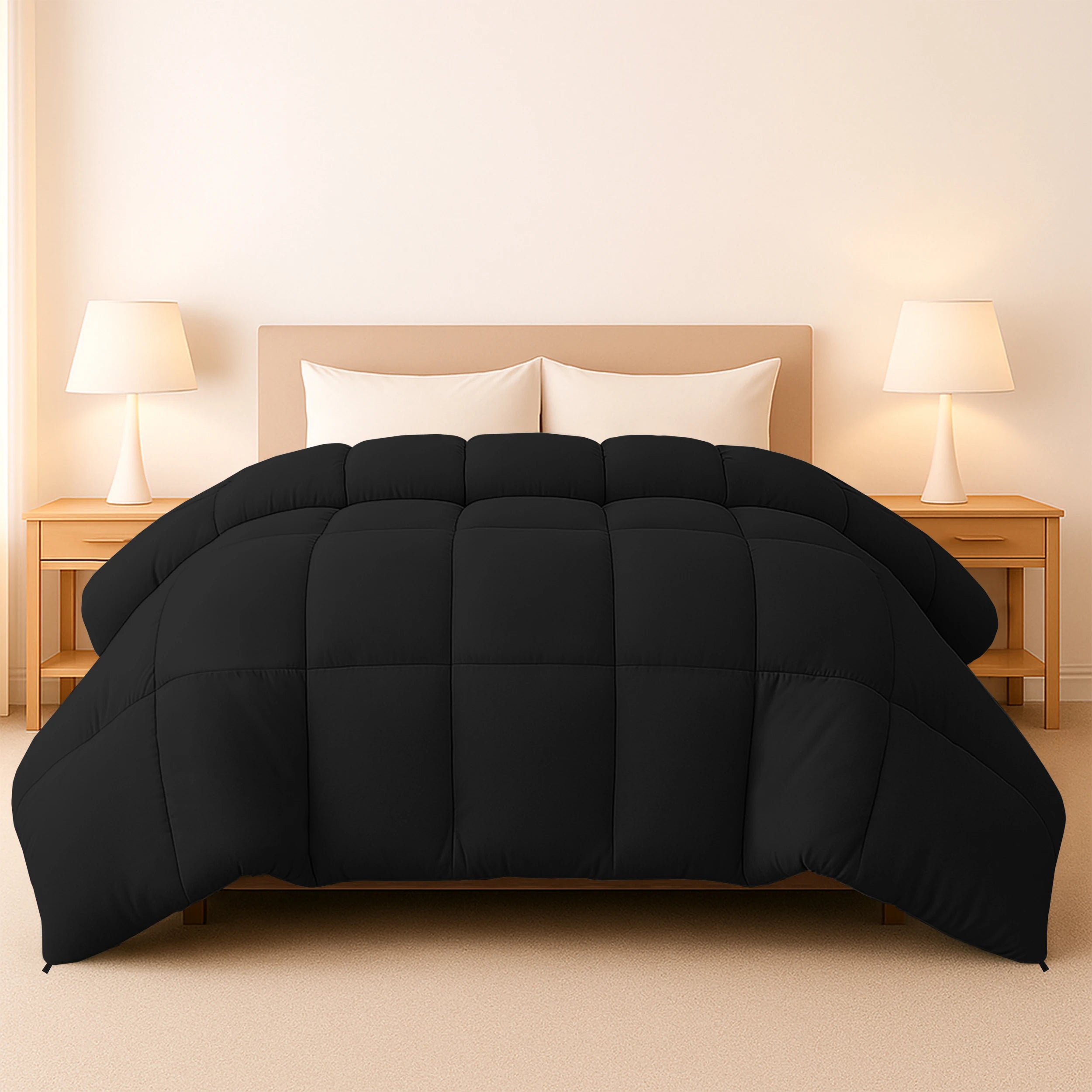 Down Alternative Comforter — All-Season, Fluffy Fill