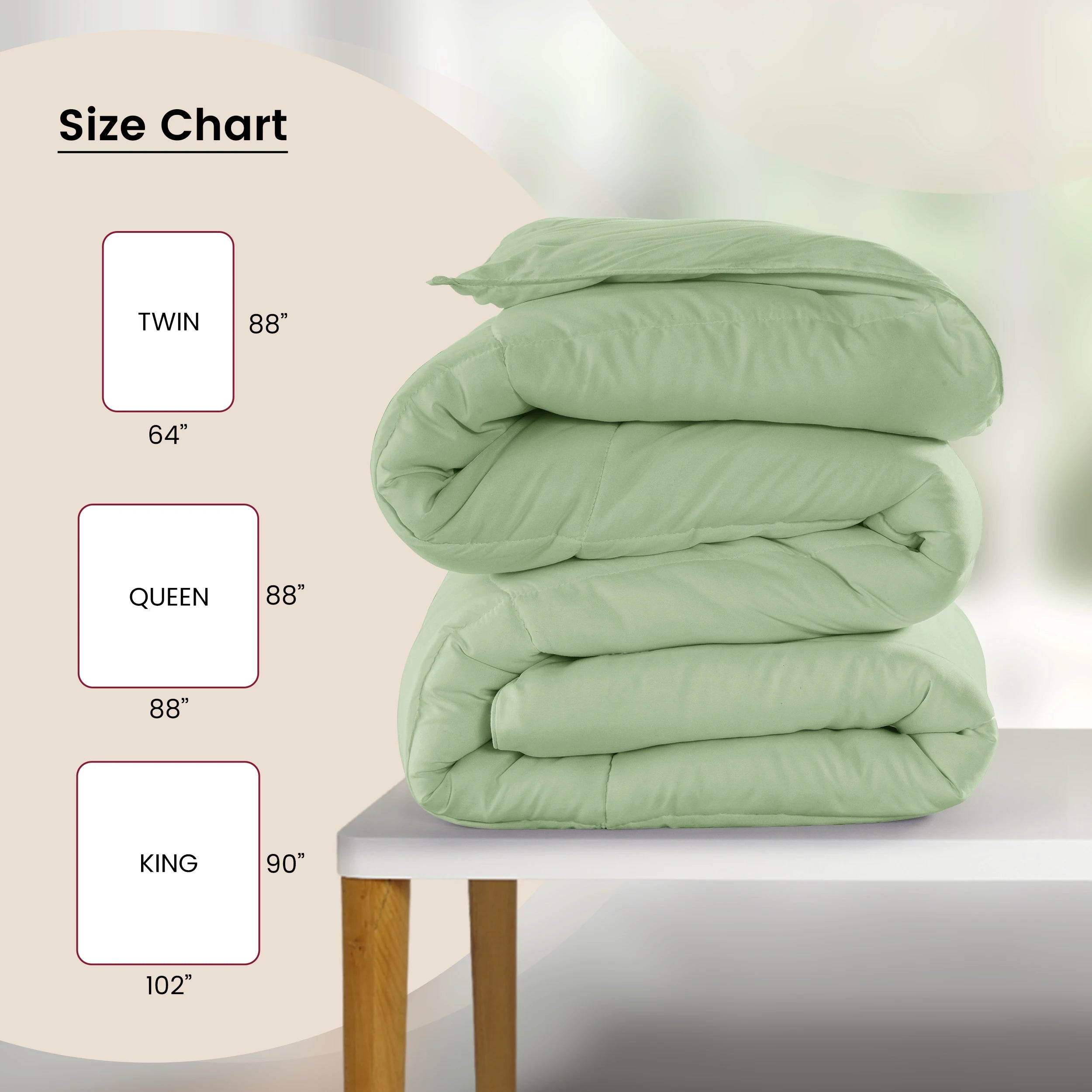 Down Alternative Comforter — All-Season, Fluffy Fill