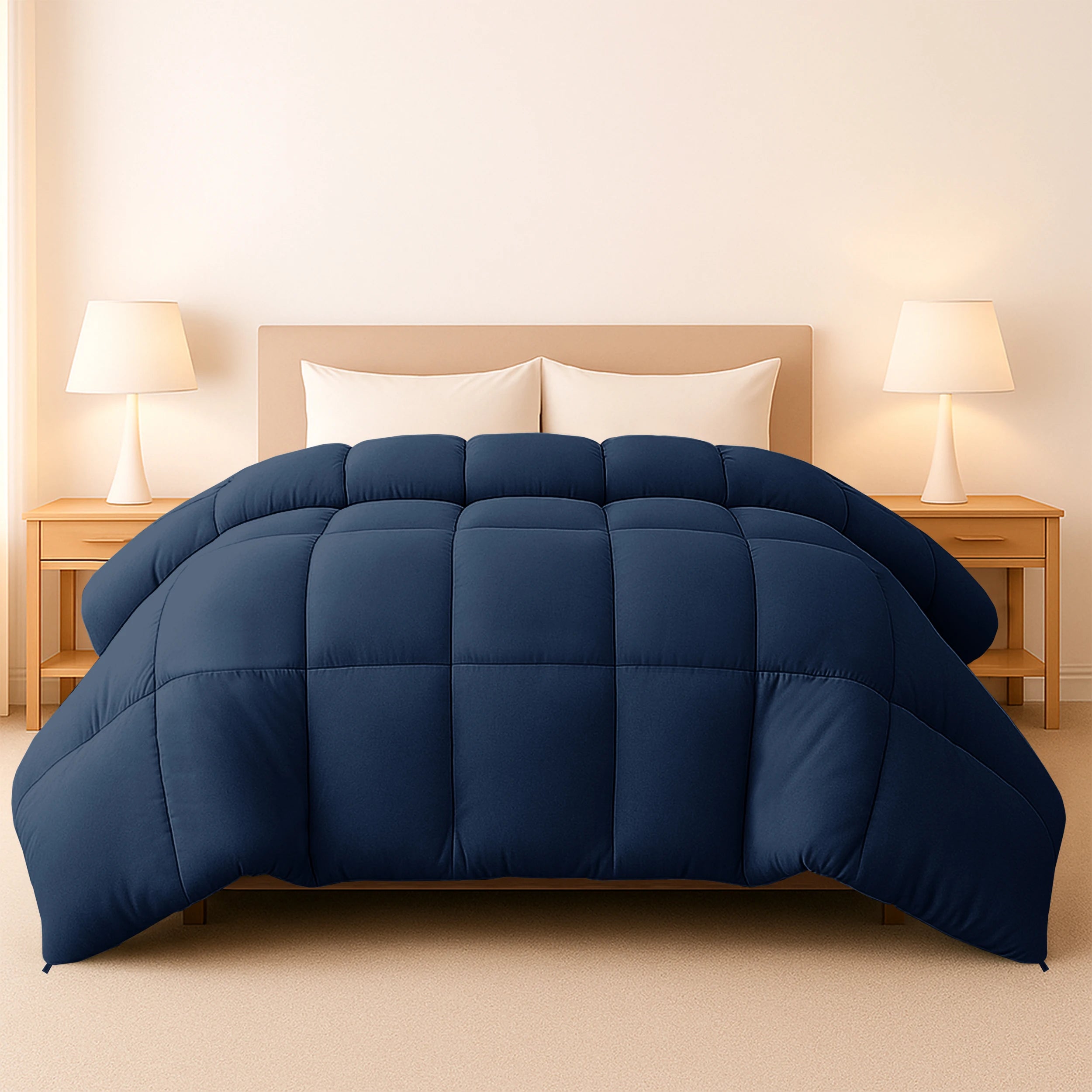 Down Alternative Comforter — All-Season, Fluffy Fill