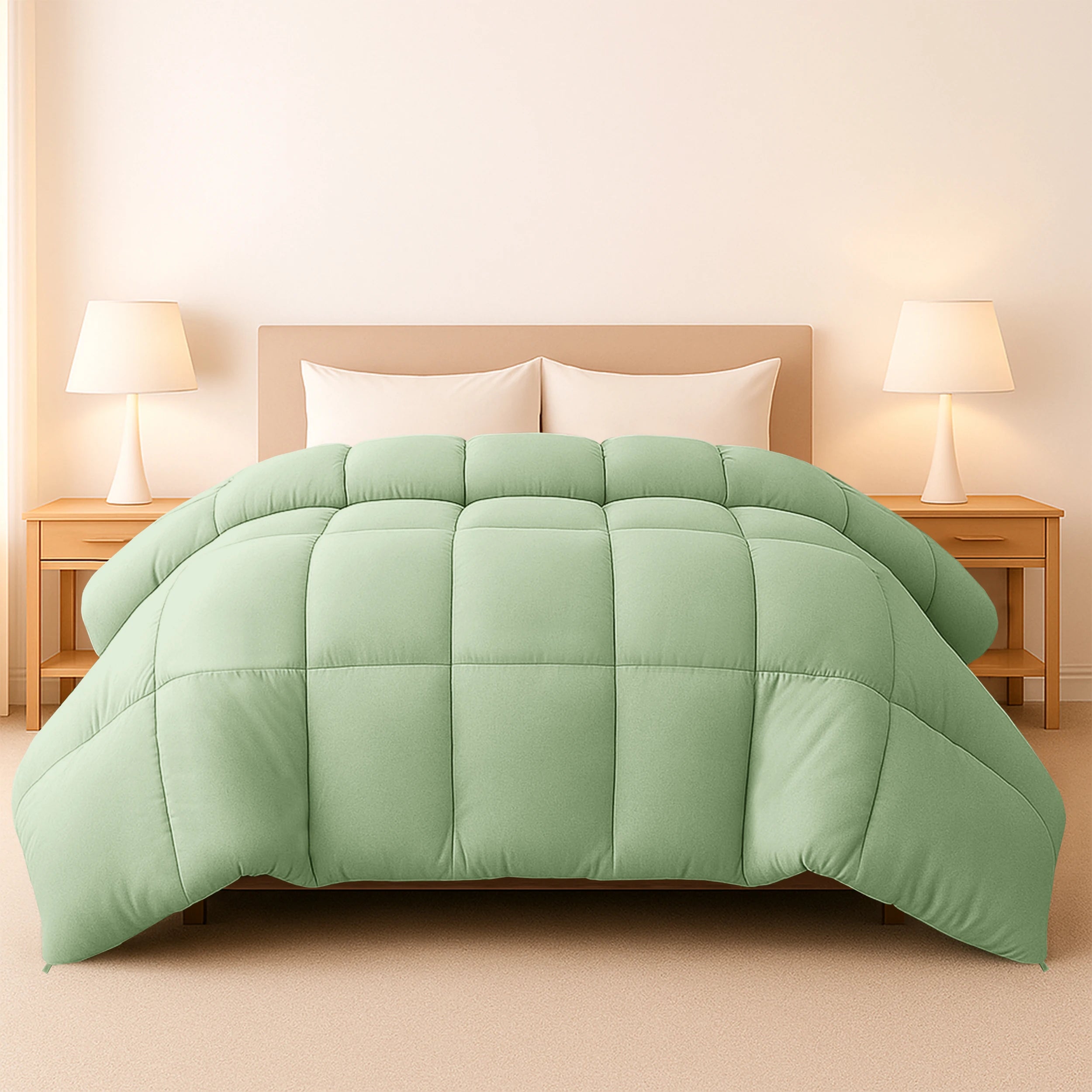 Down Alternative Comforter — All-Season, Fluffy Fill