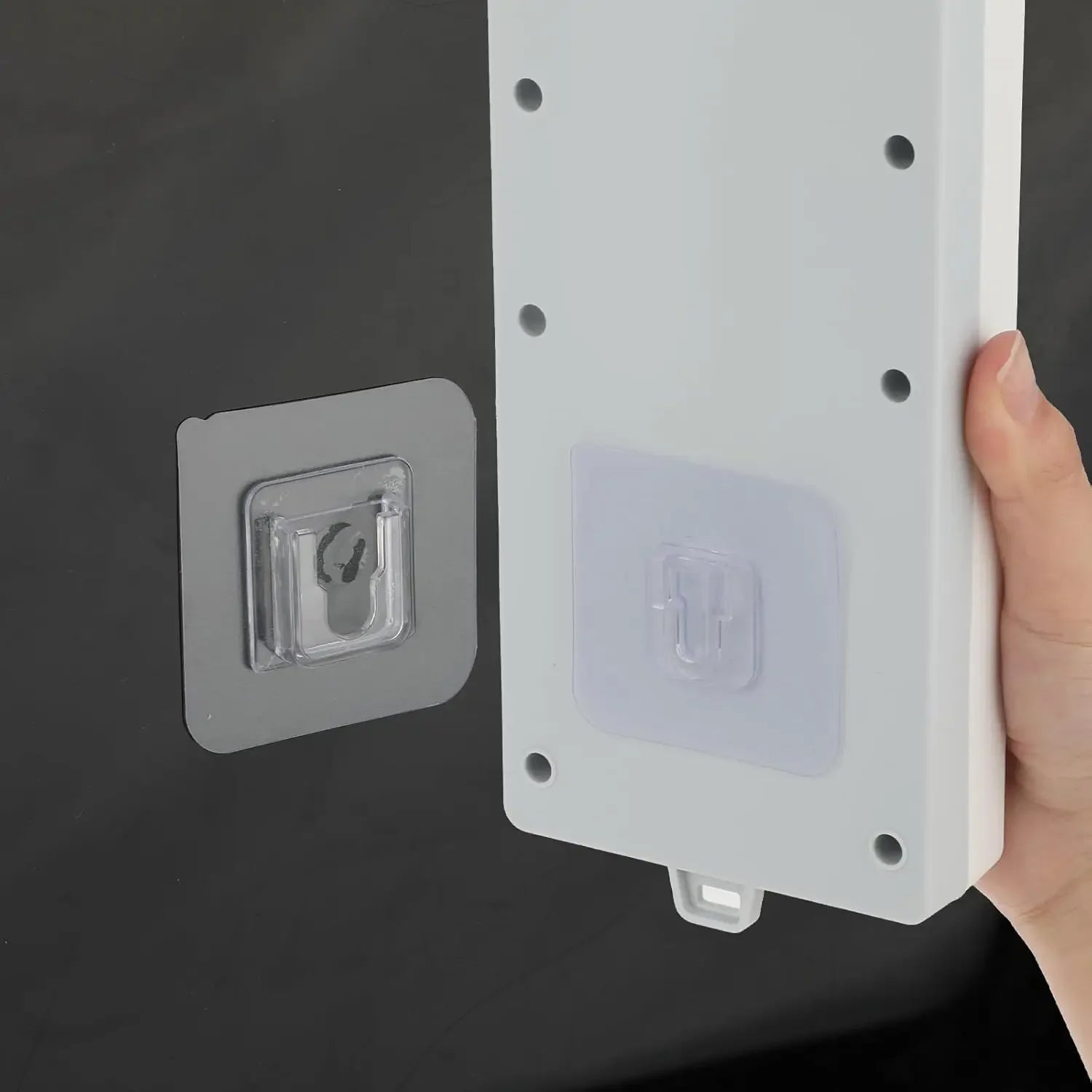 Adhesive Wall Hooks — Damage-Free, Clear