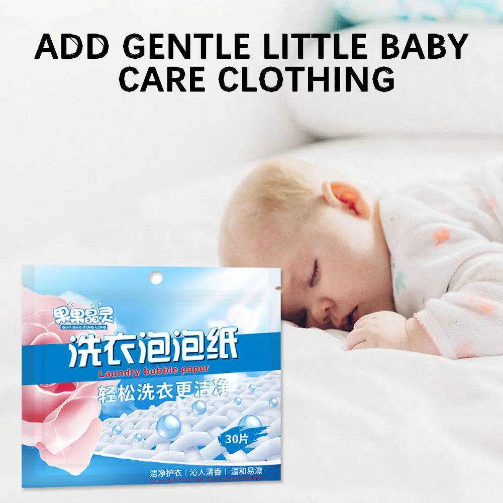 Laundry Detergent Sheets — No-Mess, Travel-Friendly