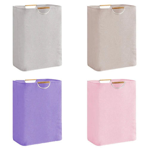Collapsible Laundry Hamper — Foldable with Handles