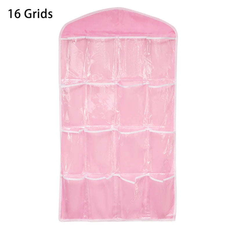 Over-Door Hanging Pocket Organizer — 16/24/28 Pockets