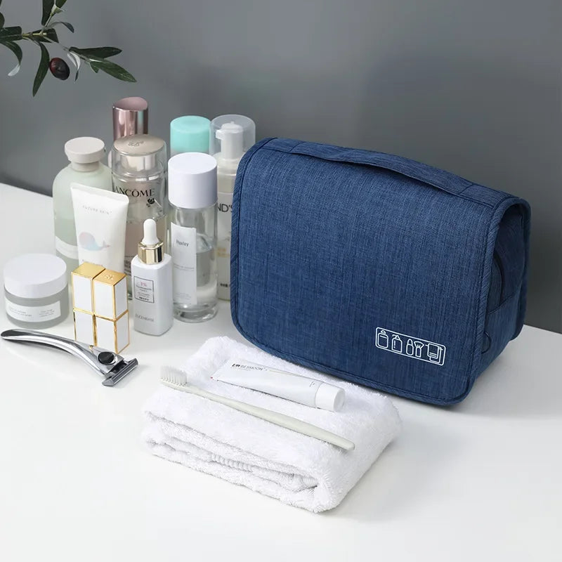 Hanging Toiletry Bag — Large, Water-Resistant
