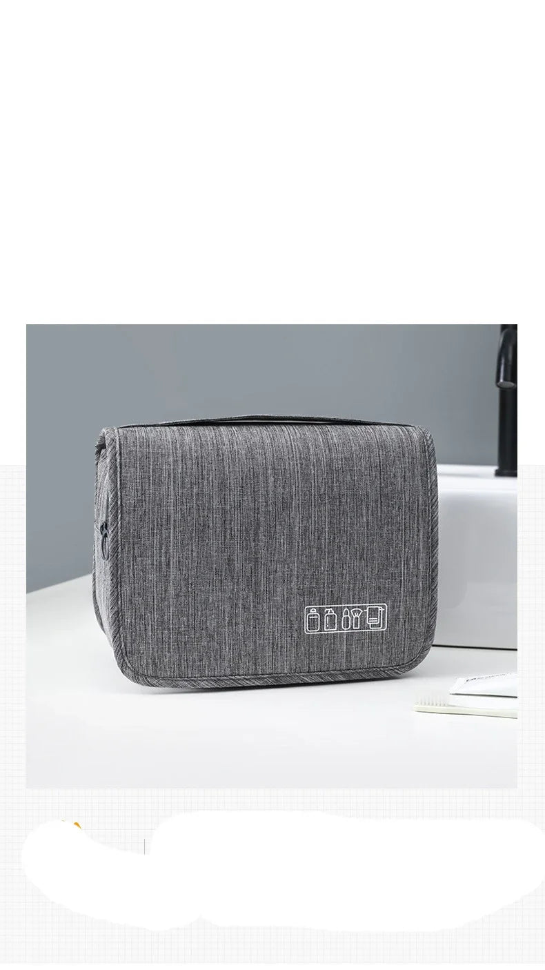 Hanging Toiletry Bag — Large, Water-Resistant