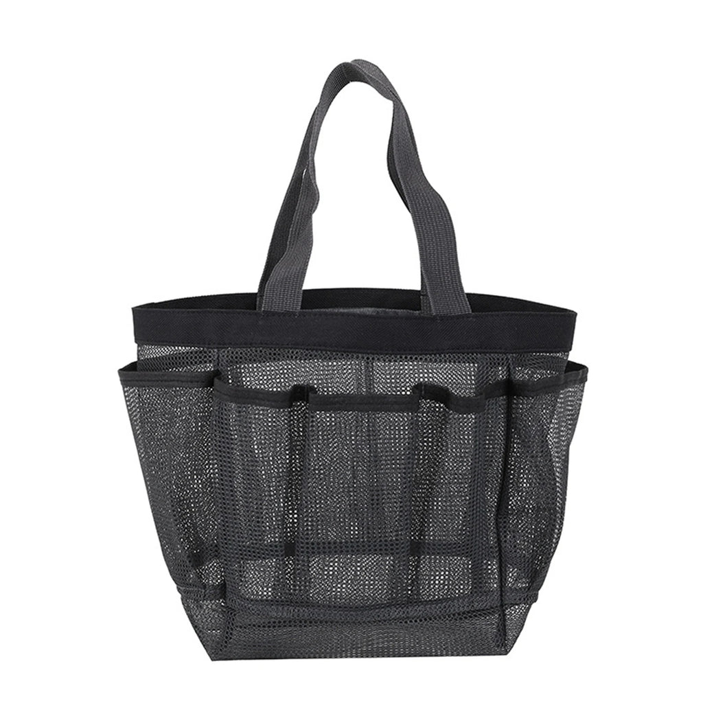 Mesh Shower Caddy Tote — Portable, Quick-Dry