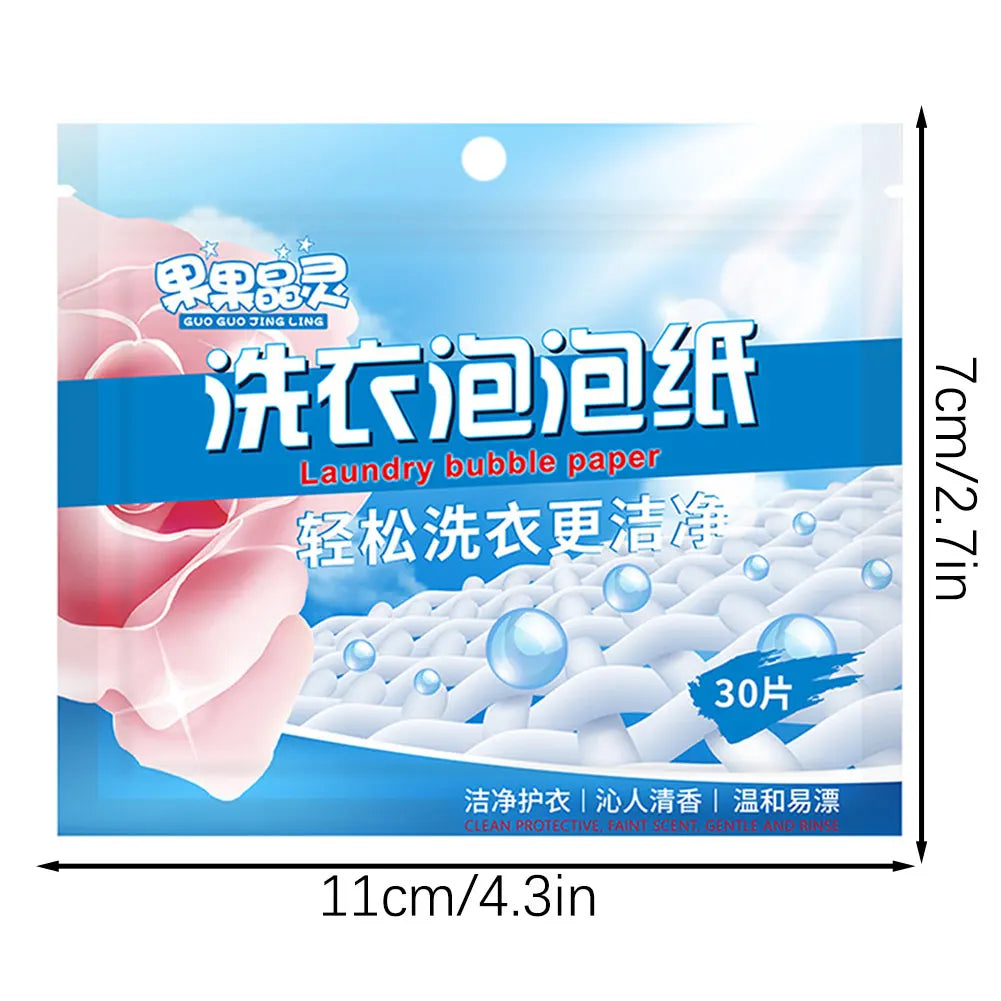 Laundry Detergent Sheets — No-Mess, Travel-Friendly