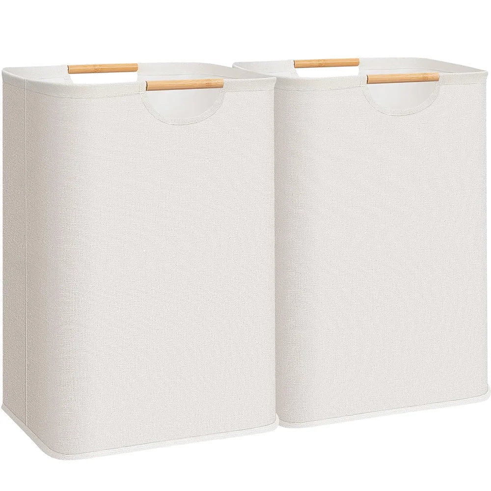 Collapsible Laundry Hamper — Foldable with Handles