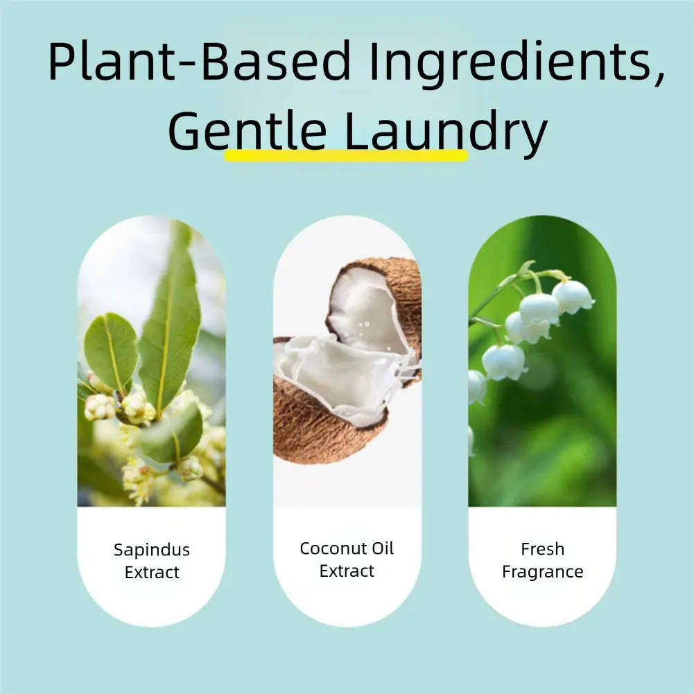 Laundry Detergent Sheets — No-Mess, Travel-Friendly