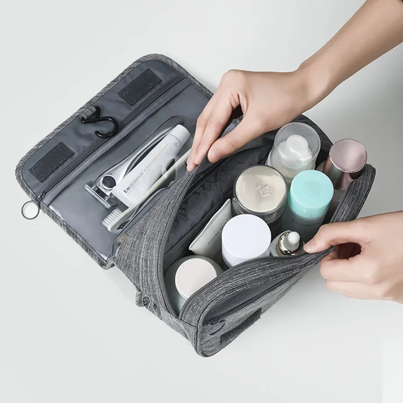 Hanging Toiletry Bag — Large, Water-Resistant