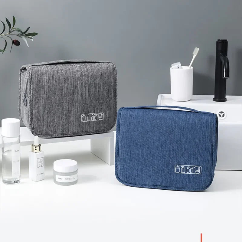 Hanging Toiletry Bag — Large, Water-Resistant