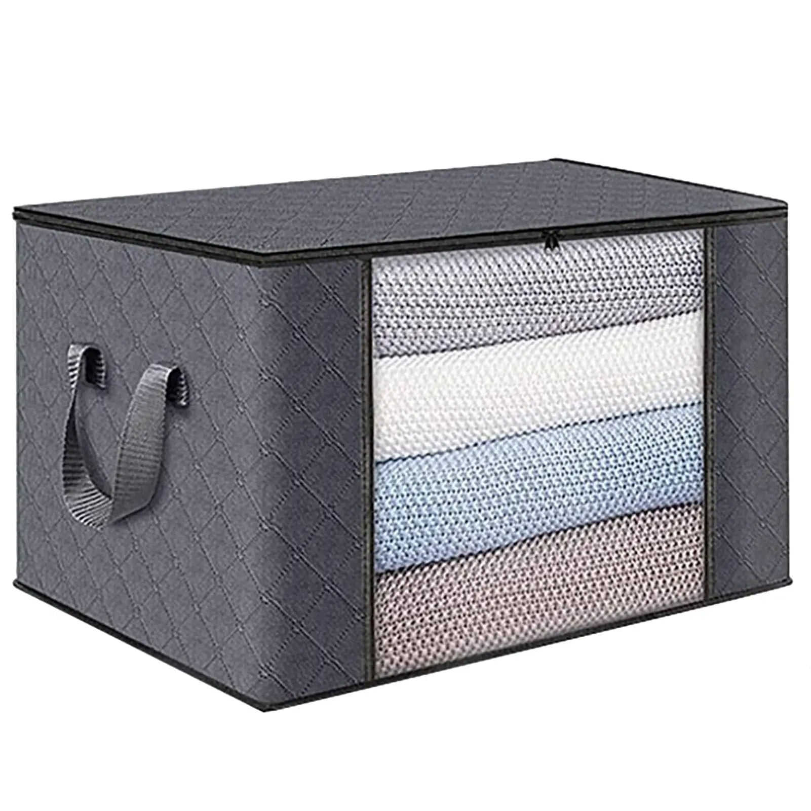 Under-Bed Storage Bags — Clear Window, Foldable