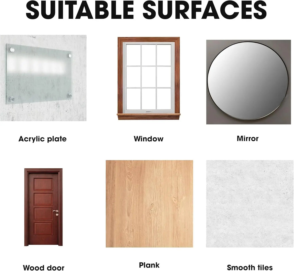 Adhesive Wall Hooks — Damage-Free, Clear