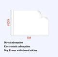 Cling Whiteboard Roll — No Nails, No Damage
