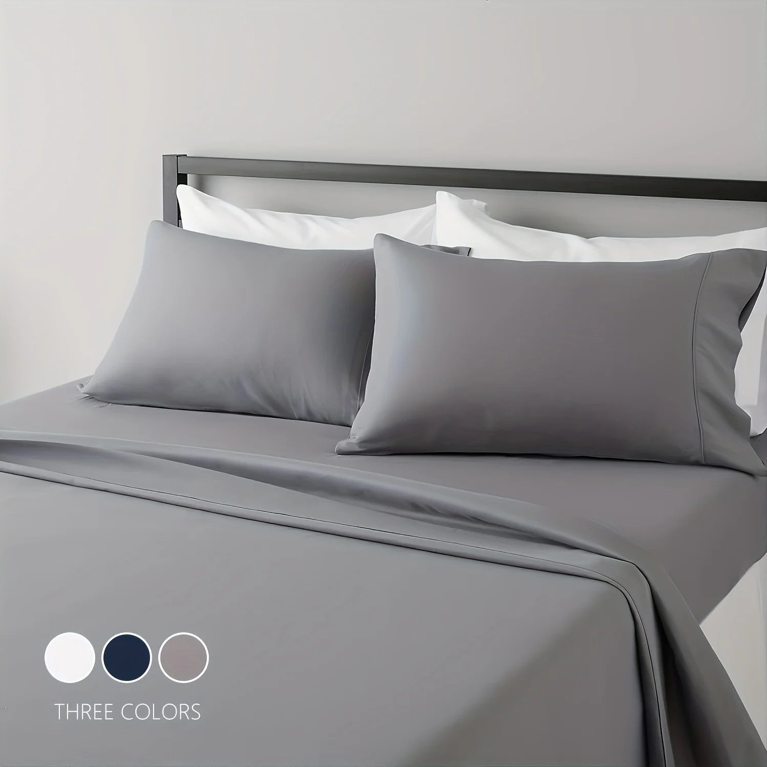 Breathable Cooling Sheet Set — Hotel-Soft, Deep Pocket