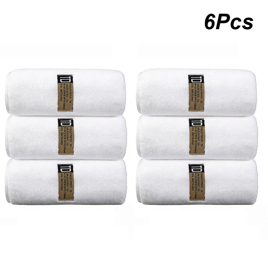 Quick-Dry Microfiber Towel Set — 6 Pack