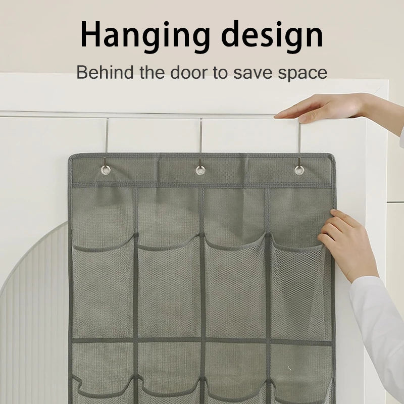 Over-Door Hanging Pocket Organizer — 16/24/28 Pockets