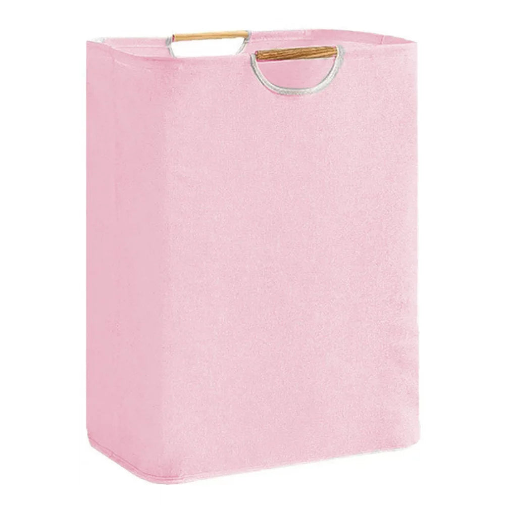 Collapsible Laundry Hamper — Foldable with Handles
